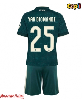 Real Madrid Yan Diomande #25 Echipament de Fotbal Replică 2026-27 Copii Deplasare (+ Șorturi)